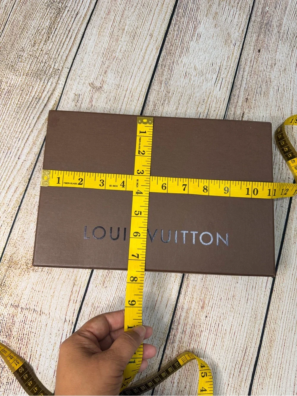 Authentic Louis Vuitton Brown Gift Box (Mid Size) For Storage Gently Used